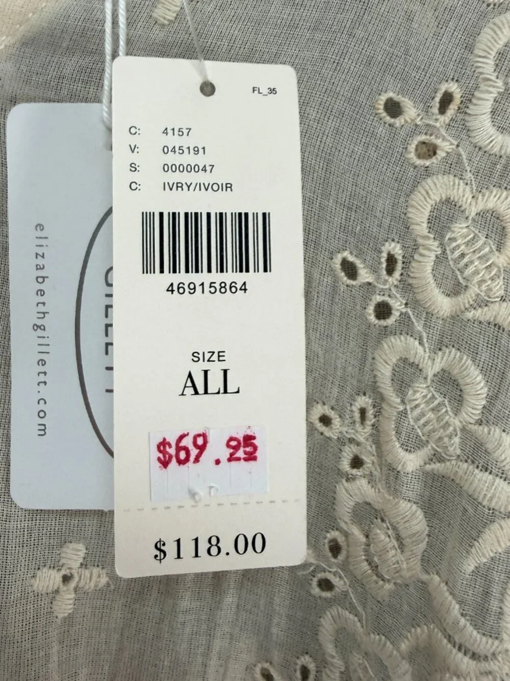 Anthropologie elizabeth gillett